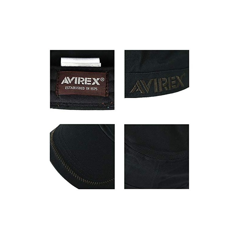 Avilex Work Cap, Men's Hat, AVIREX Brand Logo, Military Cap,