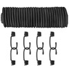 Yorkmills Bungee Cords with Hooks 20M Elasticated Secure Rope, Elastic
