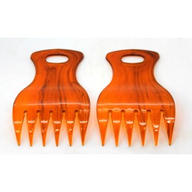 Mebco Vintage Mebco "The Tousle Comb" -Lot of 2-Hair Styling Pick NOS