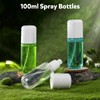 Small Spray Bottle Travel Size 3.4oz/100ml Plastic Mini Bottle Set