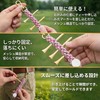 Golf Tee Holder Belt Mount Braided Design Lightweight Compact (Pink)