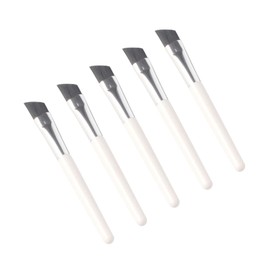 Baluue 2sets Mini Eyebrow Brush Set Portable Travel Beauty Tool for Daily Use 5pcs*2