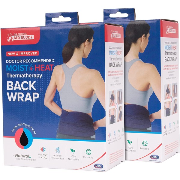 Carex Bed Buddy, Back Wrap (Pack of 2)