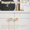 25Pcs Drawer Knob Set Zinc Alloy Cabinet Handles Rustproof Gold