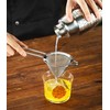 Fine Mesh Cocktail Strainer, Stainless Steel, Long Handle Set of