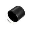 sourcing map 4pcs Rubber End Caps 1 5/16"(33mm) ID Vinyl