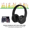 OY712 Wireless Bluetooth Headset with 3.5mm Audio Cable Microphone Foldable