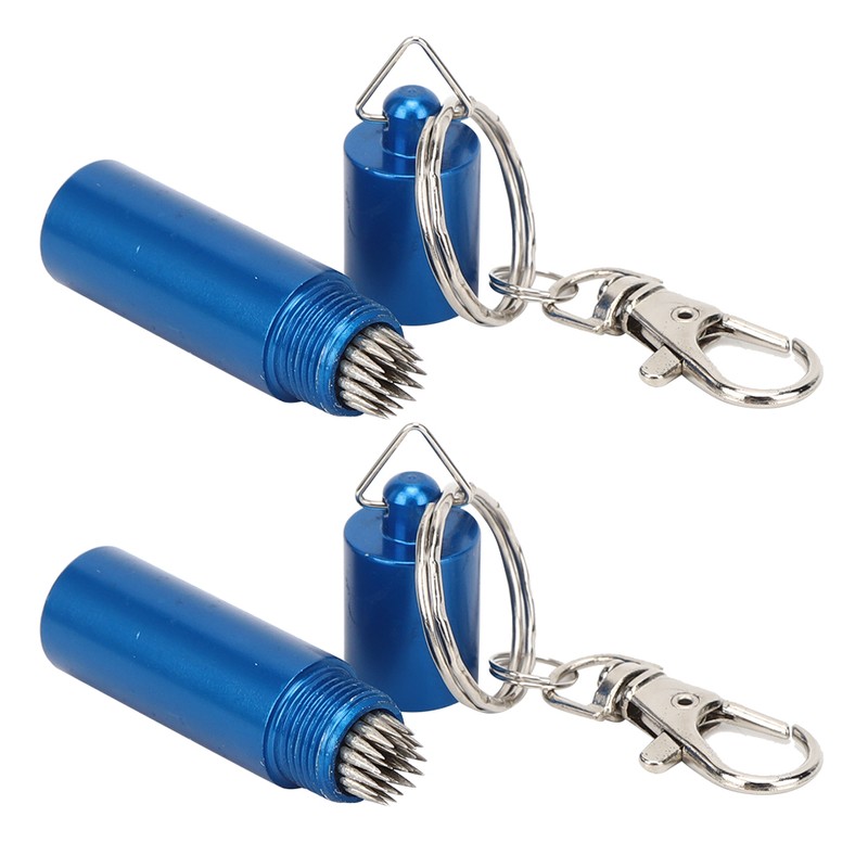 2PCS Metal Billiard Pool Cue Tip Pricker Snooker Club Head