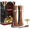 Acacia Wood Salt & Pepper Grinder Set – 8" Manual