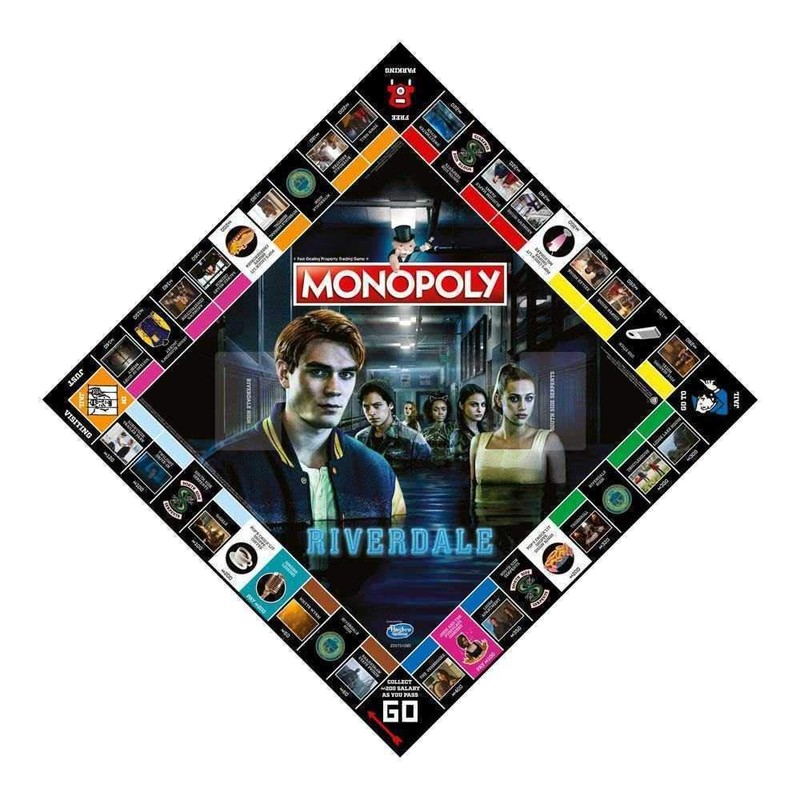 Winning Moves Riverdale Monopoly Board Game for 2+ Players, Ages