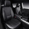 CAR PASS Nappa Leather Car Seat Covers, Water Resistant 3D