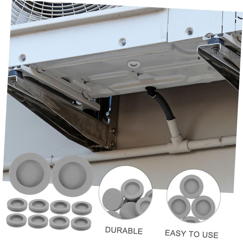 Gatuida 15pcs Air Conditioner Drain Plug Stoppers for Air Conditioning