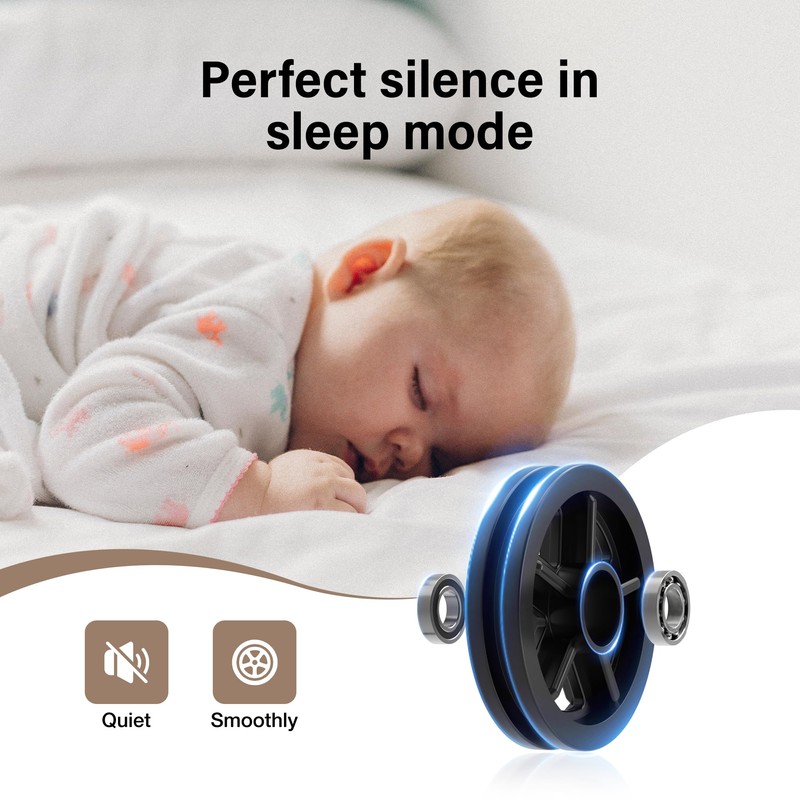 WINSOON 5-16FT Single Wood Sliding Barn Door Hardware Basic Black