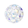 PIERCINGLINE Universal Screw Ball, Crystals and Epoxy, Piercing Attachments, Ball