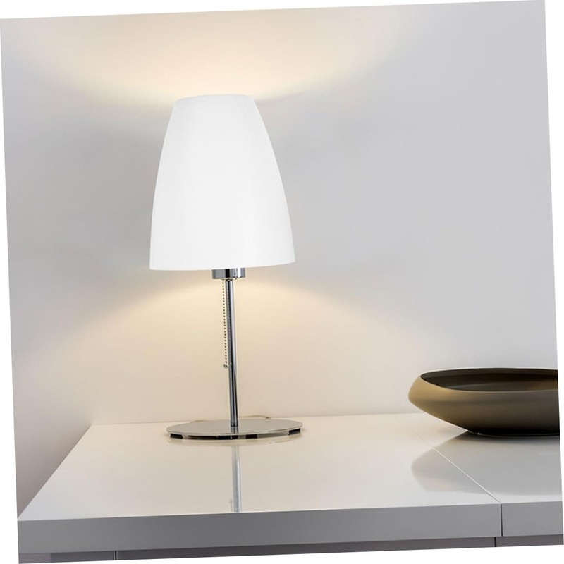GRIRIW 3pcs Decorative Table Lamp Shade Plastic Lamp Cover Replacement