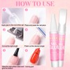 10 PCS Nail Glue for Acrylic Nails,Nail Glue for False