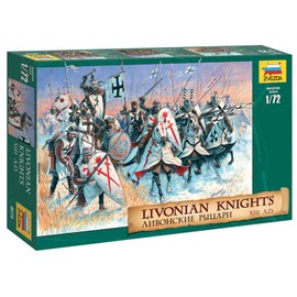 1/72 Livonian Knights Xiii-XiV A.D.
