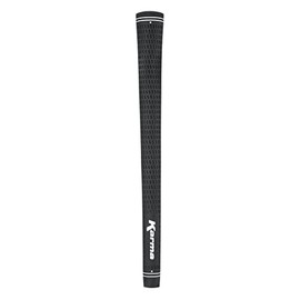 Karma Velour Jumbo Golf Club Grips for Men, Black +1/16" Oversized