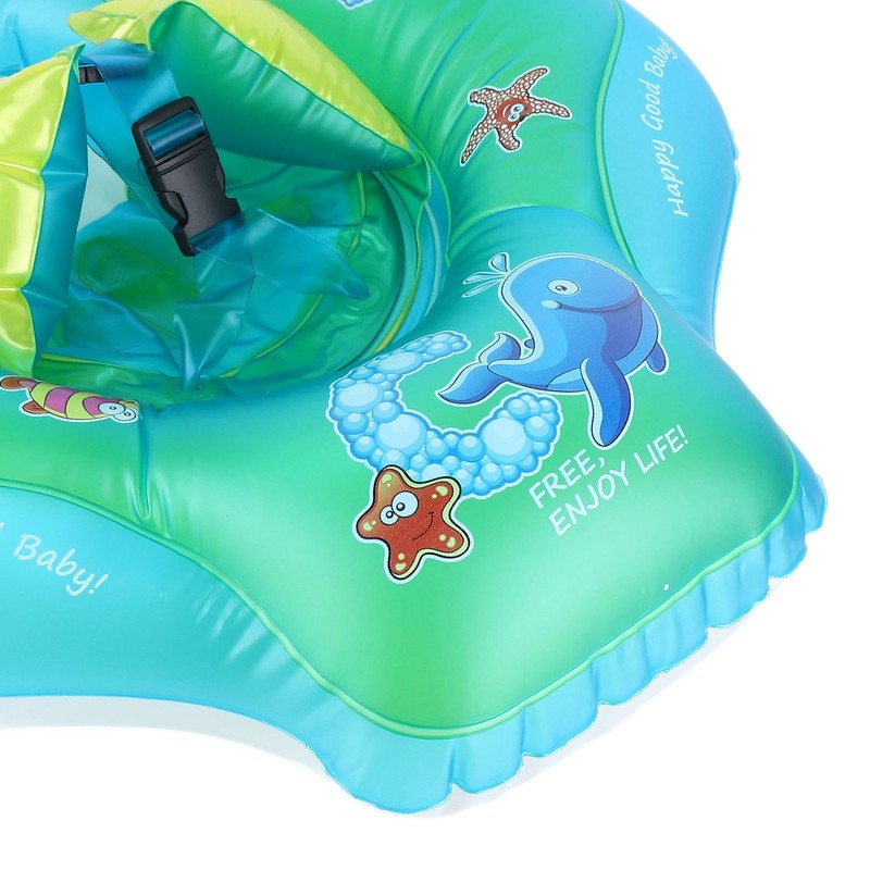 Baby Swimming Ring PVC Cartoon Inflatable Swim Float Children Anti