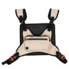 Outdoor Multifunction Tactics Chest Bag Nylon Khaki Leisure Sports Fitness