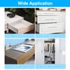 uxcell 2 Pair Drawer Slides, 16 Inch Soft Close Drawer