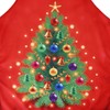 LONTG Christmas Aprons for Men Women Adult Christmas Tree Apron