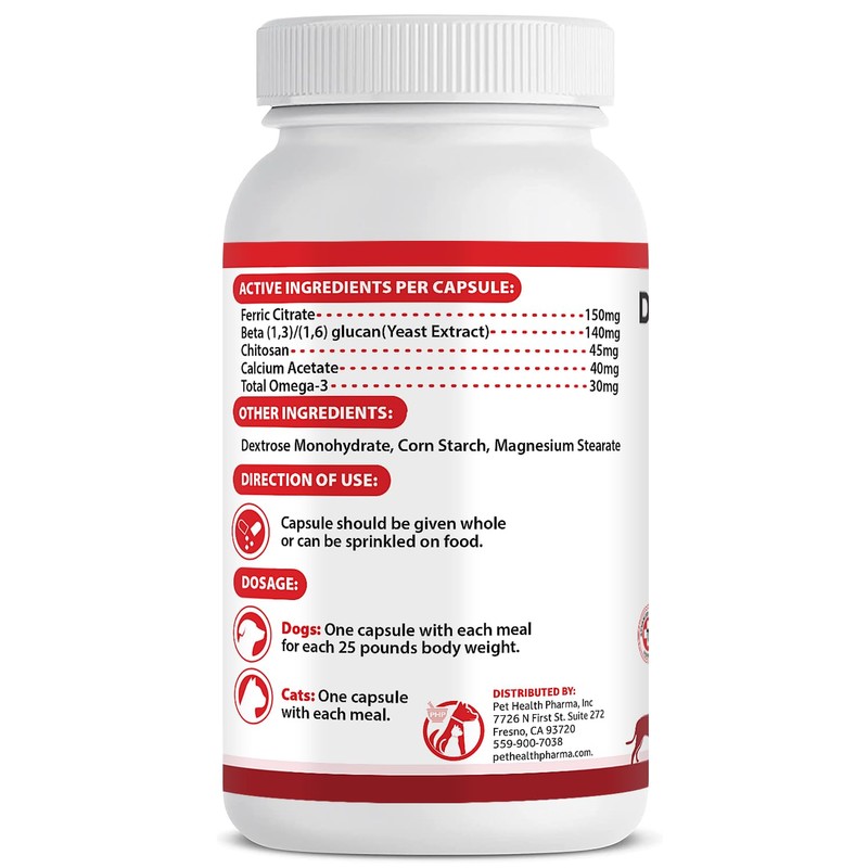 RENARAMAX Dietary Phosphate Binder and Renal Support Supplement for Cats