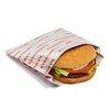 Bits N Things Large Hamburger Bag 6" x 6.5" x