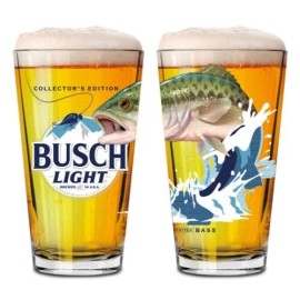 Busch Limited Edition Fish Pint Glass - Set of 2