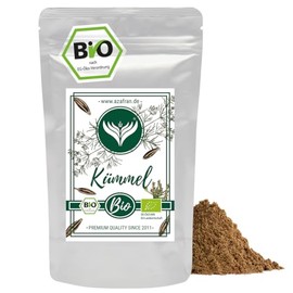 Azafran Organic Caraway Seeds Ground Cumin Powder as Spice 250 g