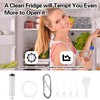 9 Pieces Fridge Cleaning Set Fridge Drain Hole Cleaning Set