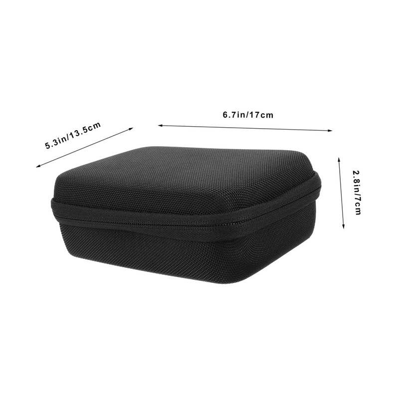 LALAFINA Small Travel Camera Bag with Zipper Lightweight Portable Camera