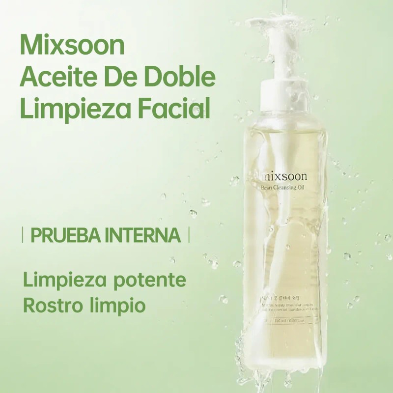 Mixsoon Set Doble Limpieza Centella 2 Pzs Todo Tipo De