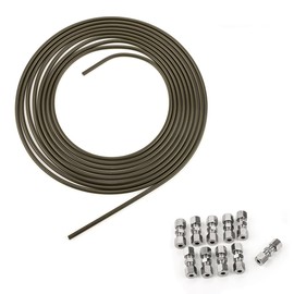 LST Ø 4,75mm Bremsleitung Bremsrohr Stahlleitung 5m mit Schnellverbinder