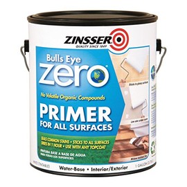 Rust-Oleum 249020 White Zinsser Bulls Eye Zero Primer Sealer, 1 gal Can (Pack of 2)