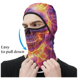 Eikuni Balaclava Face Mask Men Women for Sun Protection Motorcycle Fishing Hiking