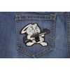 Machine Gun Bunny Rabbit Patch - 3.1x3.75 inch. Embroidered Iron