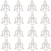 SUNNYCLUE 1 Box 100Pcs Christmas Angel Charms Bulk Angel Charm