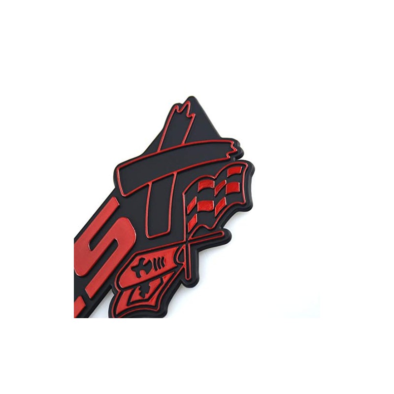 Aimoll LSX Flag Airplane Emblem,3D Badge Replacement for Decal, Fender