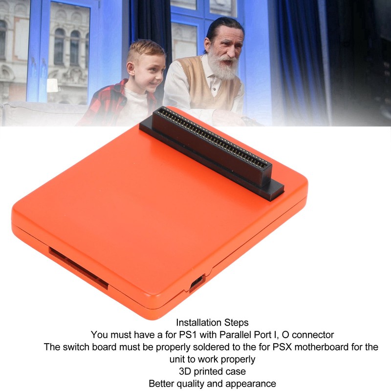 Optical Drive Emulator SDL Kit 3D Printed Case Support Storage