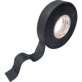 Restagraf Black Fabric Tape 17607 - 1 Roll of 15m