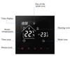 Digital Thermostat Room Thermostat, LED Display Touchscreen Thermostat Controller, Weekly