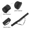BIUDECO Baseball Bat Tube Bag Oxford Cloth Leather Portable Travel