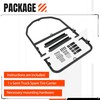 KUAFU Semi Truck Spare Tire Carrier Compatible with Volvo, Kenworth,