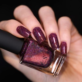 ILNP Broadway - Saturated Wine-Red Ultra Holo Nail Polish