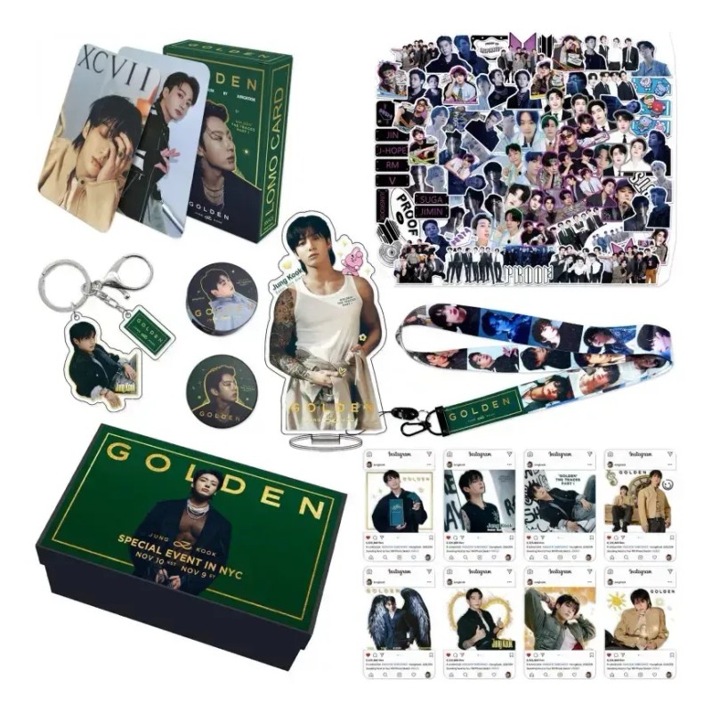 + Photocards De Jungkook ( Bts ) Golden&seven ..