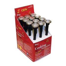 CDN IRT220-PACK Cooking Thermometer, Silver/Black