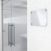 uxcell Mirror Screws Decorative Caps Cover Nails Brushed Stainless Steel