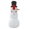 Bussandri Exclusive Inflatable Snowman with LEDs 120 cm