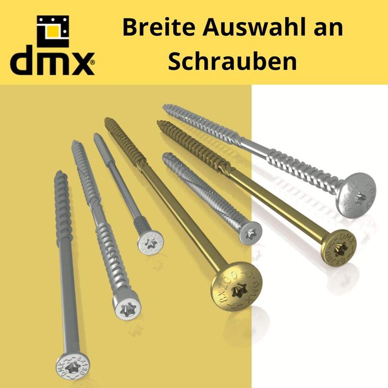 DMX Wood Screws, Torx, Chipboard Screws, Construction Screws, Decking Screws,